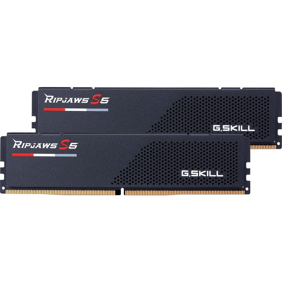 G.SKILL Ripjaws S5 RAM Module for Motherboard, Desktop PC - 32 GB (2 x 16GB) - DDR5-5600/PC5-44800 DDR5 SDRAM - 5600 MHz - CL28 - 1.35 V