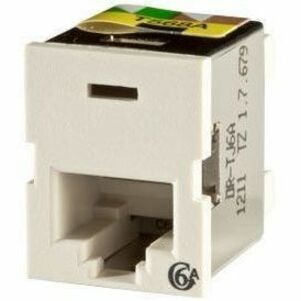 Ortronics CLARITY CAT6A TRACJACK ELECTRICAL IVORY