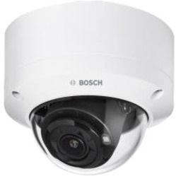 Bosch FlexiDome 5 Megapixel Outdoor Network Camera - Color, Monochrome - Dome - White, Black