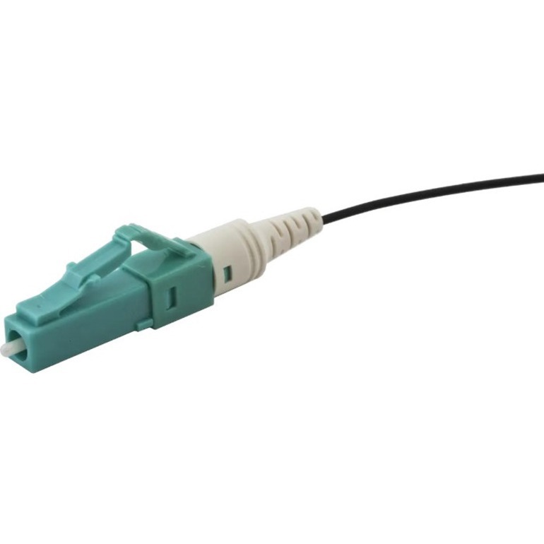Hubbell PROClick Connector, LC, OM3/OM4, Aqua, 12 Pack