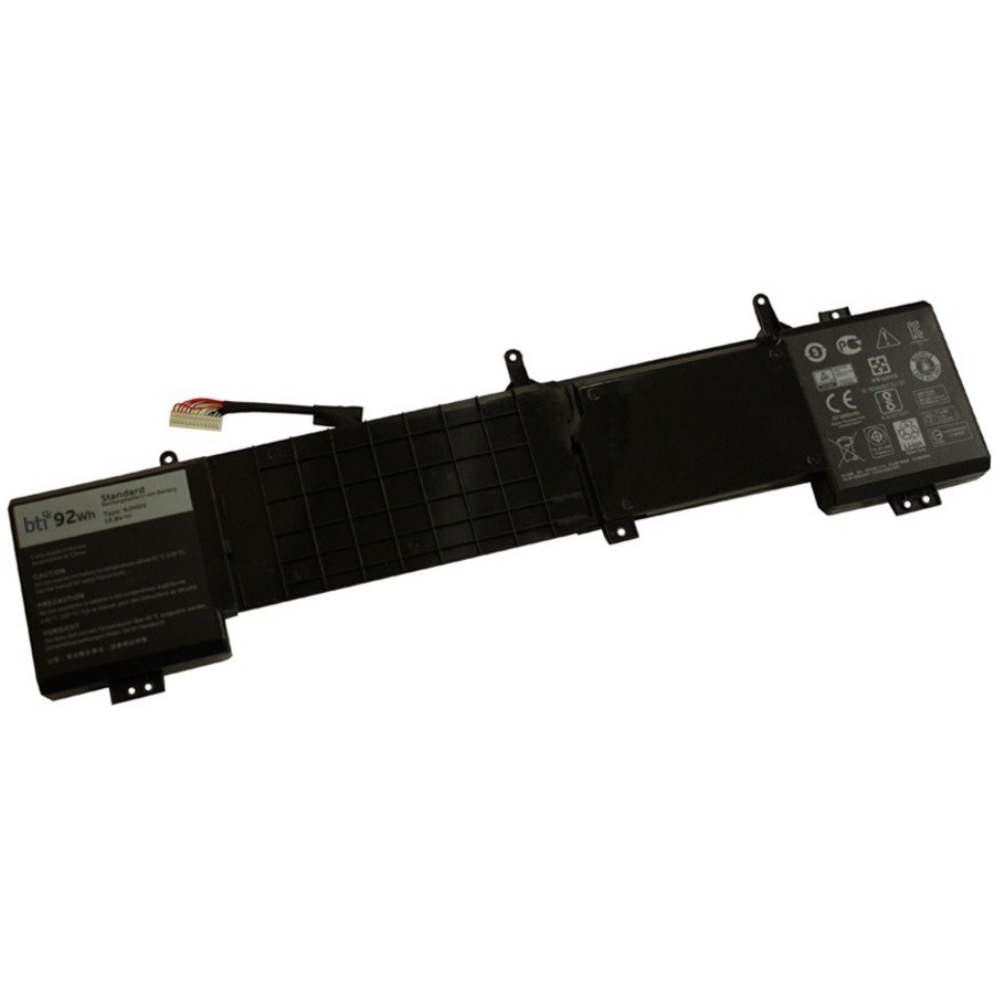 BTI 6JHDV-BTI 14.8V 92WHR LI-ION BATTERY 05046J, 5046J, 6JHCY, 6JHDV ALIENWARE 17 R2, 17 R3, ALW17ED-1728, ALW17ED-1828T, ALW17ED-2728, ALW17ED-3828, ALW17ED-4718, ALW17ED-4738, ALW17ED-4838, ALW17ER-4738, ALW17ER-4838 SERIES