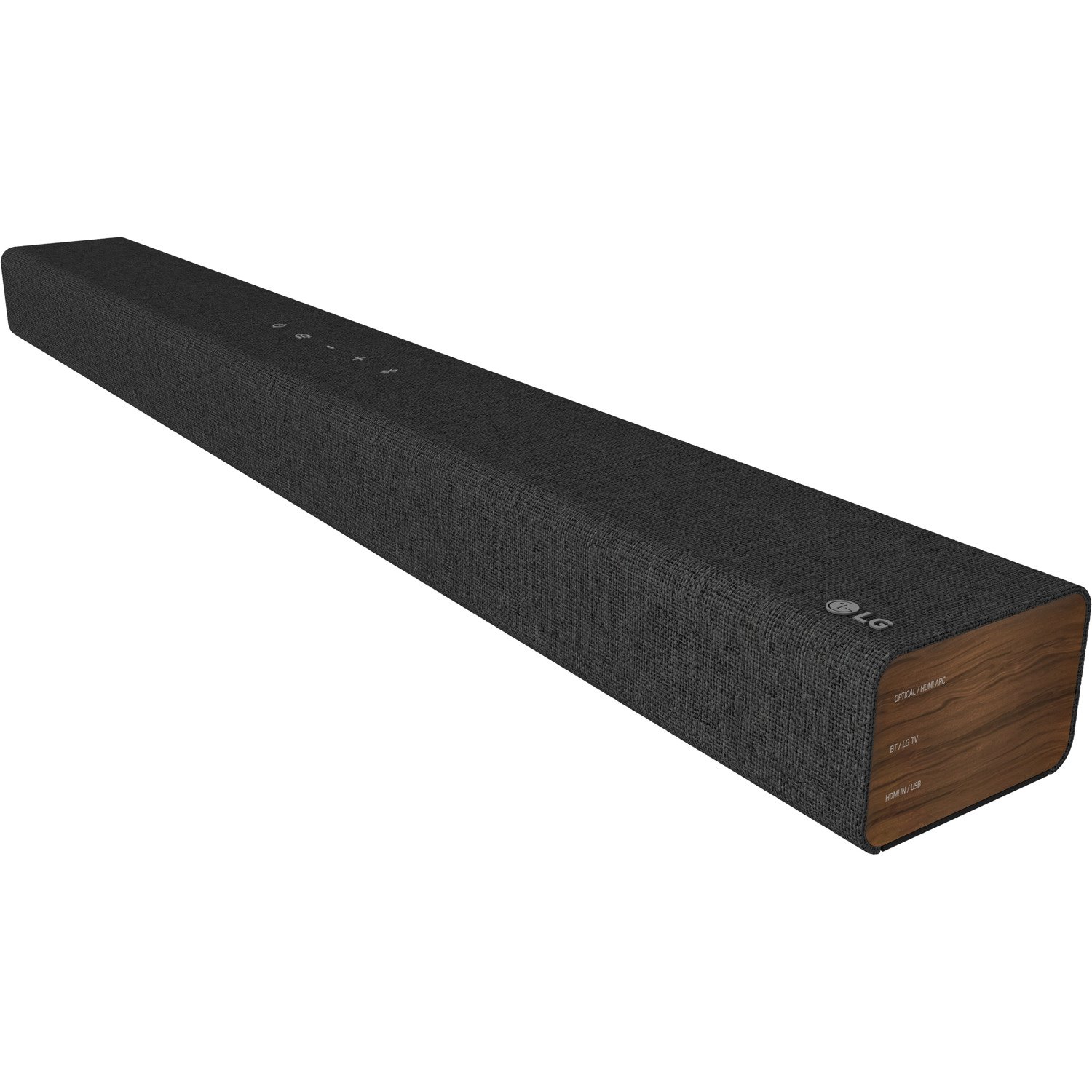 LG SP2 2.1 Bluetooth Sound Bar Speaker - 100 W RMS - Dark Gray