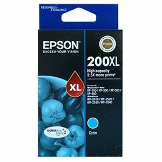 Epson DURABrite Ultra 200XL Original High Yield Inkjet Ink Cartridge - Cyan - 1 Pack