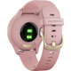 Garmin vívomove 3S GPS Watch - Round Case Shape - 39 mm Case Width - Light Gold Body Color - Dust Rose Case Color - Stainless Steel Body Material - Fiber Reinforced Polymer Case Material - Silicone Band Material