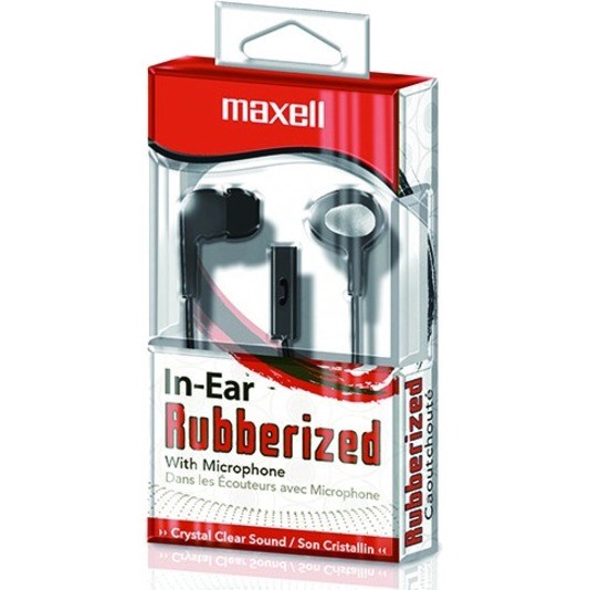 Maxell In-Ear Earbuds with Microphone and Remote