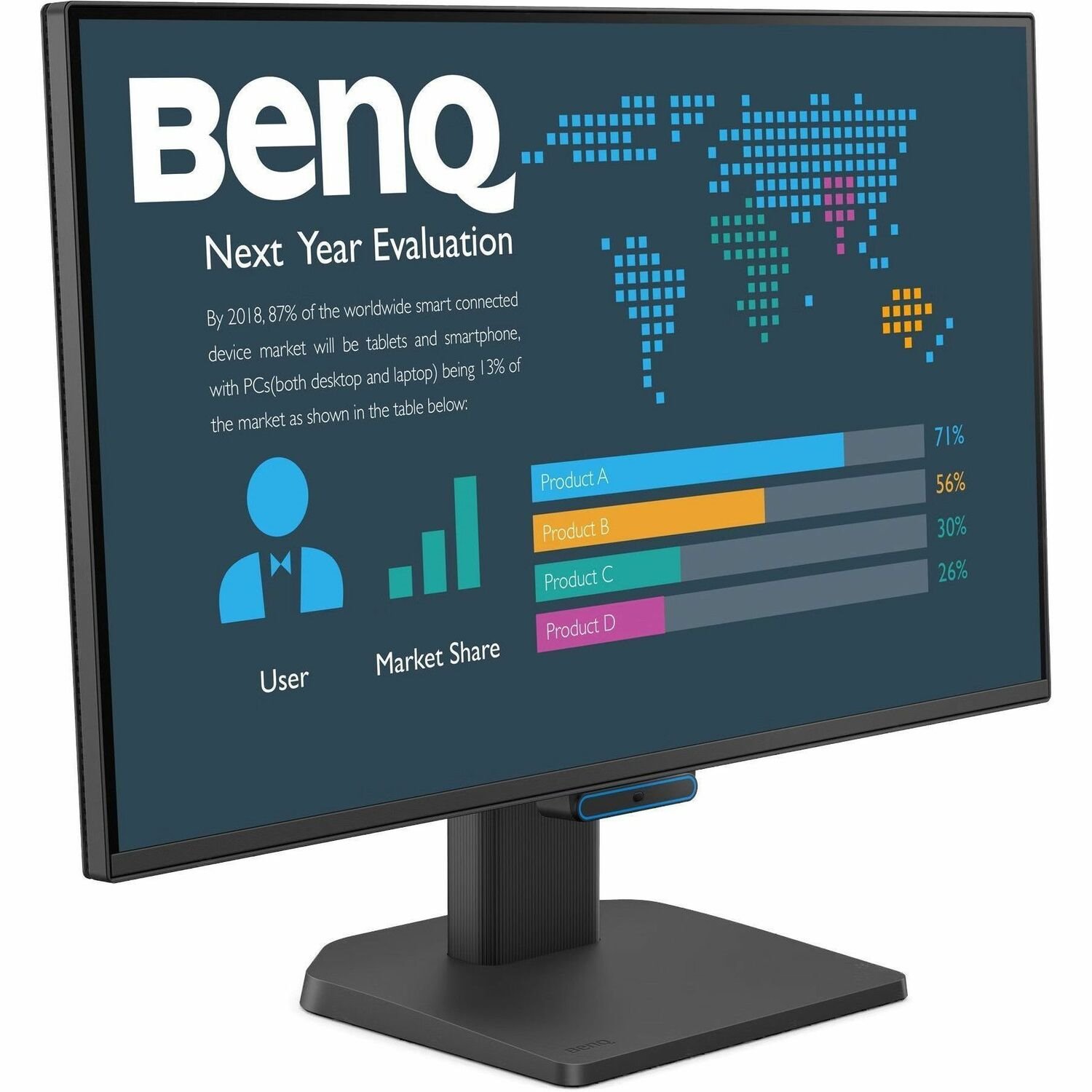 BenQ BL2490C 24" Class Full HD LCD Monitor - 16:9 - Black