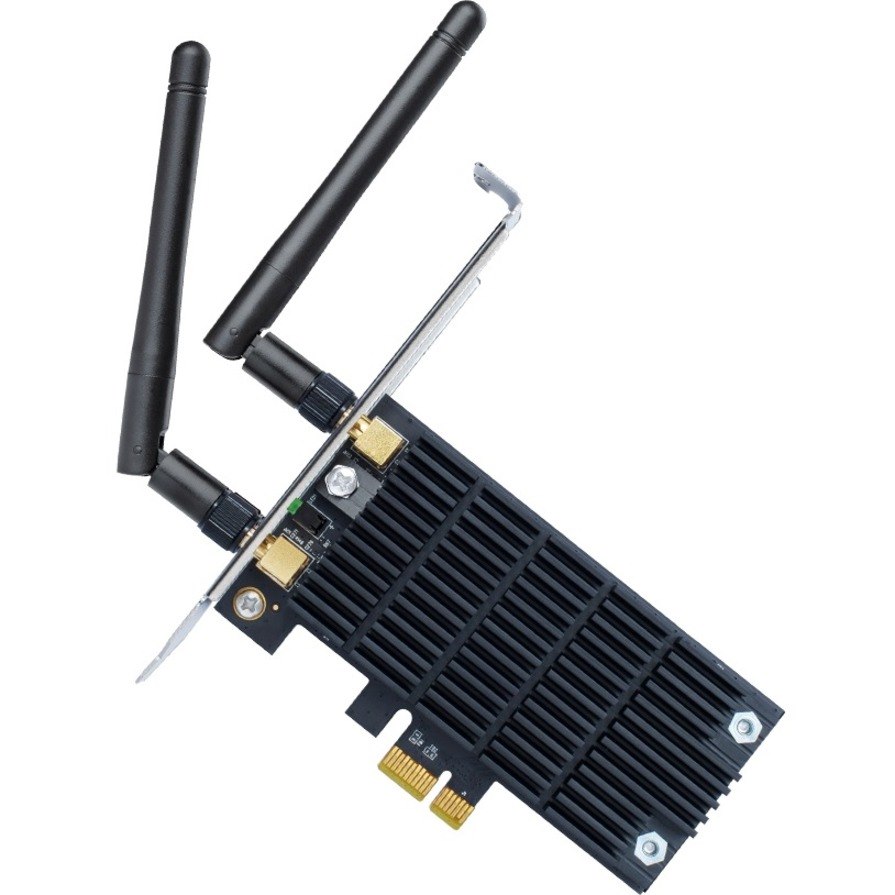 TP-Link Archer T6E - 2.4G/5G Dual Band Wireless PCI Express Adapter for Desktop Computer