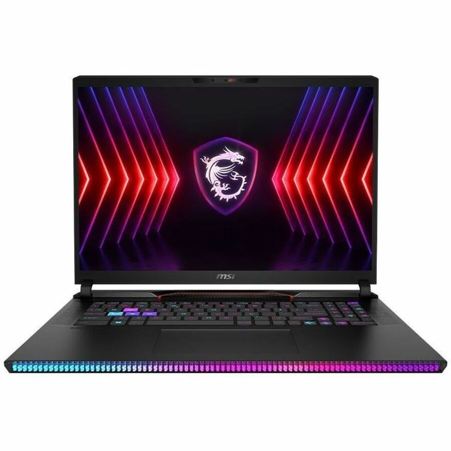 MSI Raider GE78 HX 14V Raider GE78 HX 14VHG-871US 17" Gaming Notebook - QHD+ - Intel Core i9 14th Gen i9-14900HX - 64 GB - 2 TB SSD - Core Black