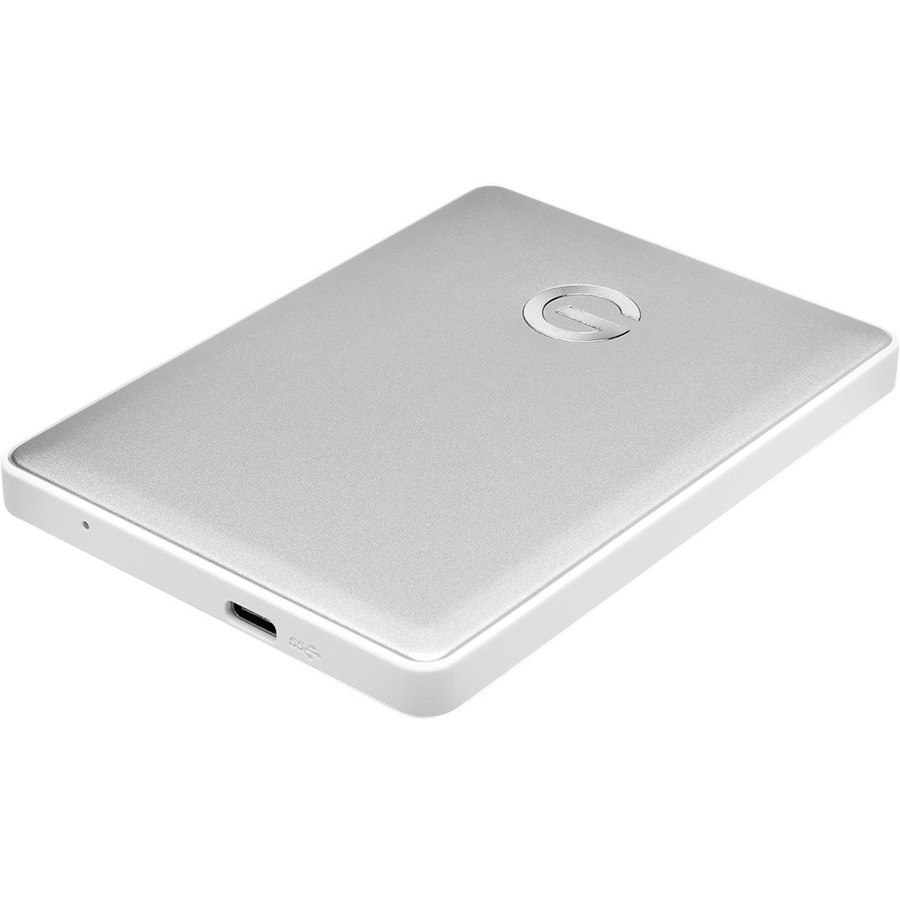 G-Technology G-DRIVE mobile USB-C 0G10339-1 2 TB Portable Hard Drive - 2.5" External - Silver