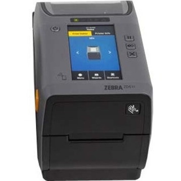 Zebra ZD611 Desktop Thermal Transfer Printer - Monochrome - Label Print - Fast Ethernet - USB - USB Host - Bluetooth - Wireless LAN - EU, UK - With Cutter