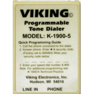 Viking Electronics K-1900-5 Touch Tone Dialer