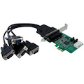 StarTech.com 4-Port 16950 UART Multiport Serial Adapter