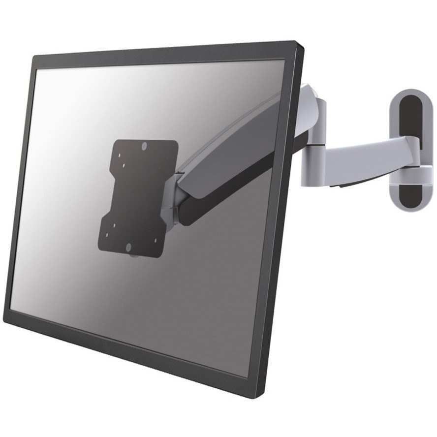 Newstar TV/Monitor Wall Mount (Full Motion & gas spring height adjustable) for 10"-30" Screen - Silver