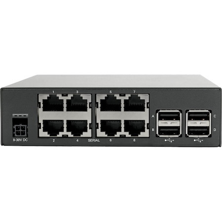 Eaton Tripp Lite Series 8-Port Console Server with Dual GbE NIC, 4Gb Flash and 4 USB Ports