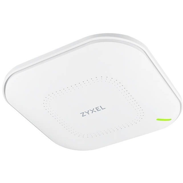 Zyxel True WiFi 6 AX3000 Wireless Multi-Gigabit Pro Access Point | Wall & Ceiling Optmized Antenna | Cloud, App, Direct or Controller Management | POE+ |1 Year Nebula Pro | WAX610D