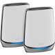 Netgear Orbi RBK852 Wi-Fi 6 IEEE 802.11a/b/g/n/ac/ax/i Ethernet Wireless Router