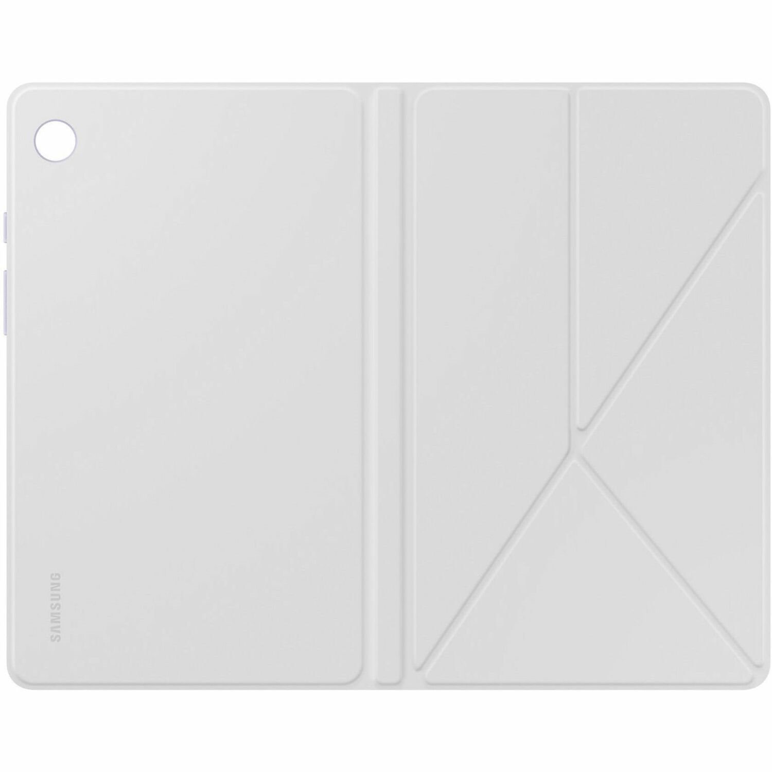 Samsung Book Cover Carrying Case (Book Fold) for 22.1 cm (8.7") Samsung Galaxy Tab A9 Tablet - White