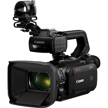 Canon XA70 Professional Digital Camcorder - 8.9 cm (3.5") LCD Touchscreen - 1" CMOS - 4K