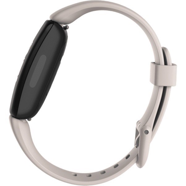 Fitbit Inspire 2 Smart Band - Lunar White Body Color - Plastic Body Material - Silicone Band Material