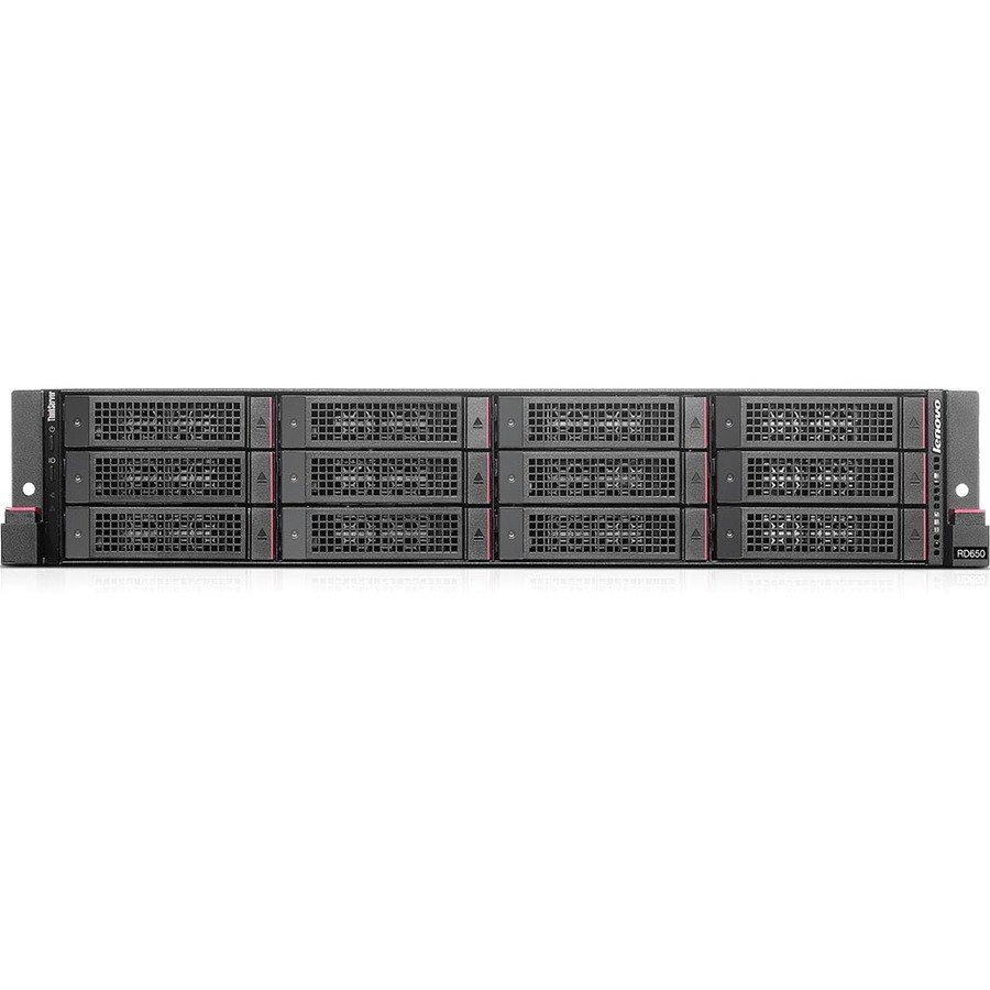 Lenovo ThinkServer RD650 70D4000DUX 2U Rack Server - 1 Xeon E5-2640 v3 2.60 GHz - 8 GB RAM - 12Gb/s SAS Controller
