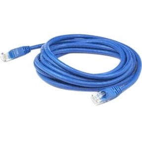 AddOn 7ft Blue CAT 7 Shielded (S/FTP) PVC Ethernet Cable Snagless Bubble Boot RJ-45 M/M