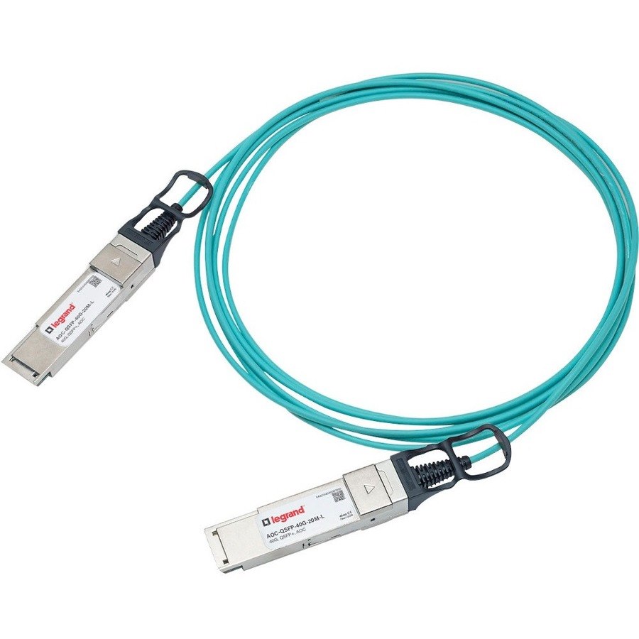 Ortronics Dell AOC-QSFP-40G-20M Compatible Active Optical Cable