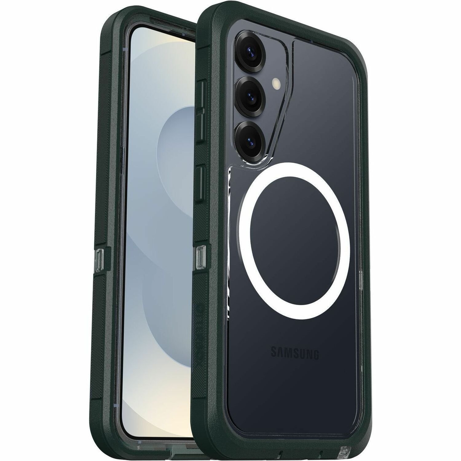 OtterBox Defender Series Pro XT Rugged Carrying Case (Holster) Samsung Galaxy S25 Smartphone - Sagebrush (Green)