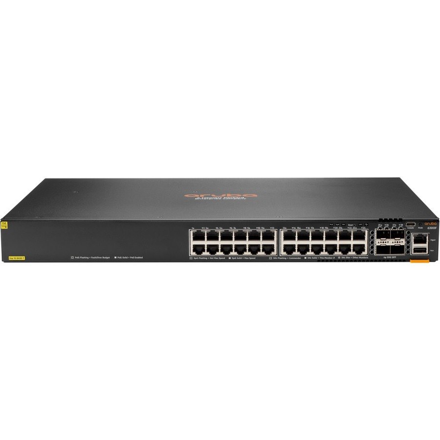 HPE CX 6300 6300F 24 Ports Manageable Layer 3 Switch