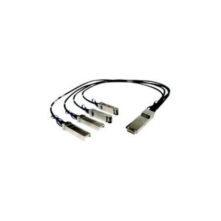 Extreme Networks 1m QSFP+ to 4xSFP+ fanout,26 AWG