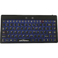 Seal Shield Silk Mini Glow Waterproof Silicone Backlit Keyboard