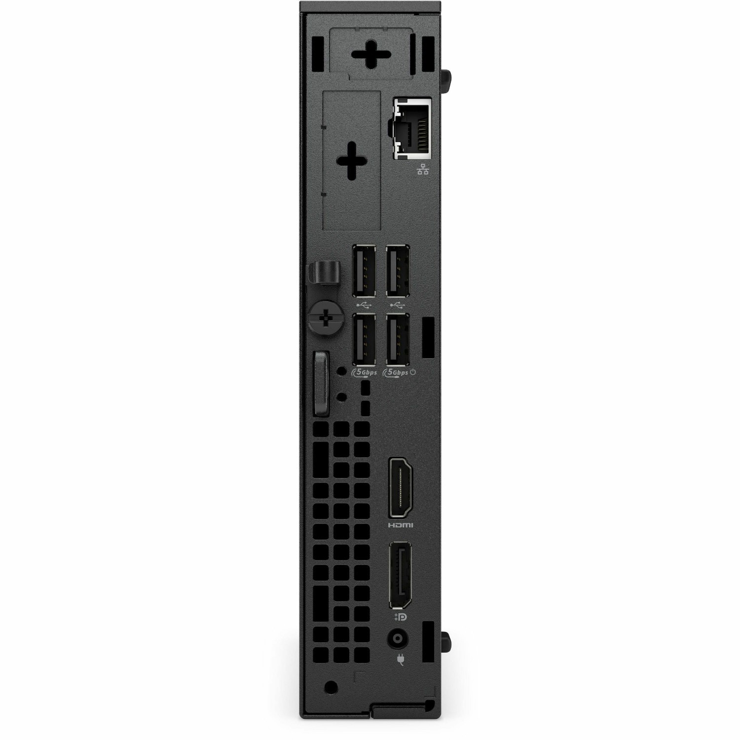 Dell Pro Micro QCM1255 Desktop Computer - AMD Ryzen 5 PRO 8500GE - 16 GB - 512 GB PCI Express NVMe 4.0 SSD - Micro PC