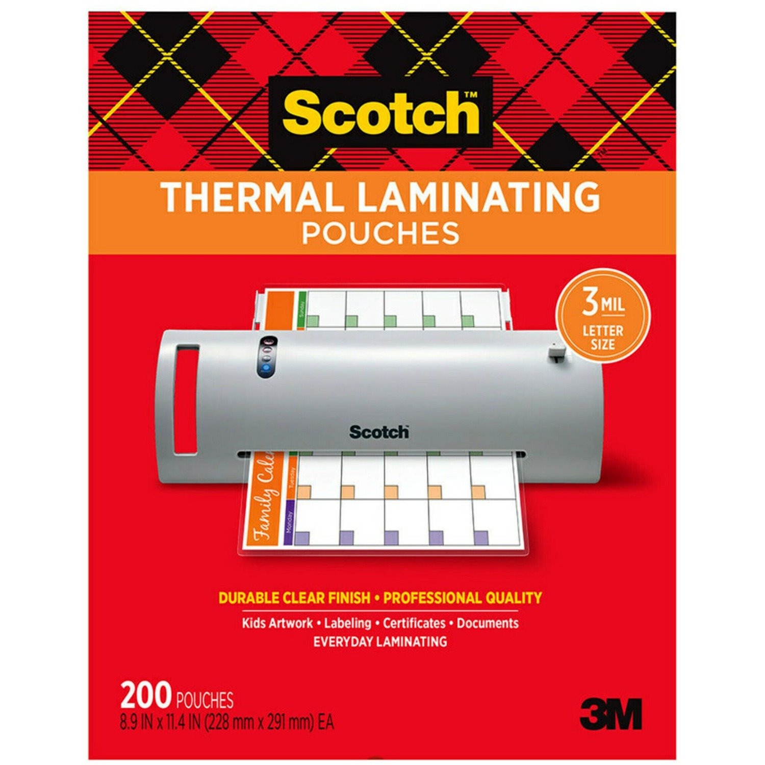 Scotch Thermal Laminating Pouches