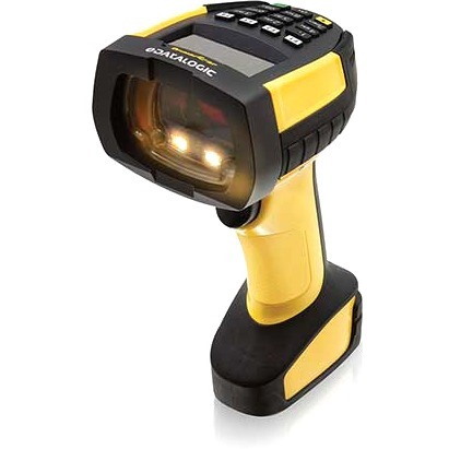 Datalogic PowerScan PM9600 Industrial, Warehouse, Logistics, Inventory Handheld Barcode Scanner - Wireless Connectivity - Black, Yellow