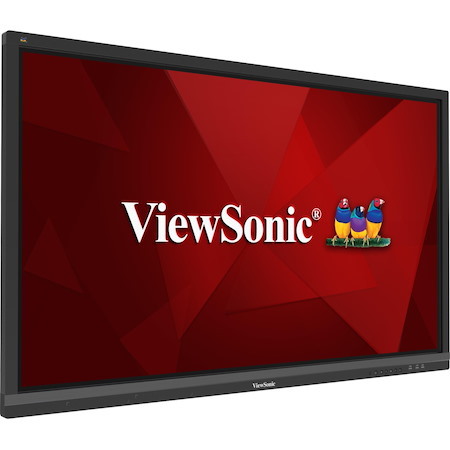 ViewSonic IFP6550 65 Inch ViewBoard 4K Interactive Flat Panel Display with 20-Point Touch, Integrated Microphone and HDMI, RJ45