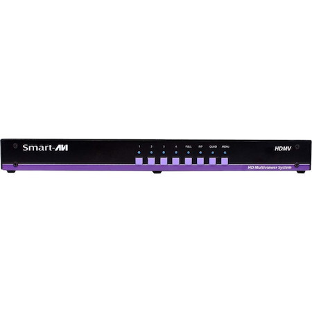 SmartAVI 4-Port HDMI, Real-Time Multiviewer with PiP/Dual/Quad/Full Modes