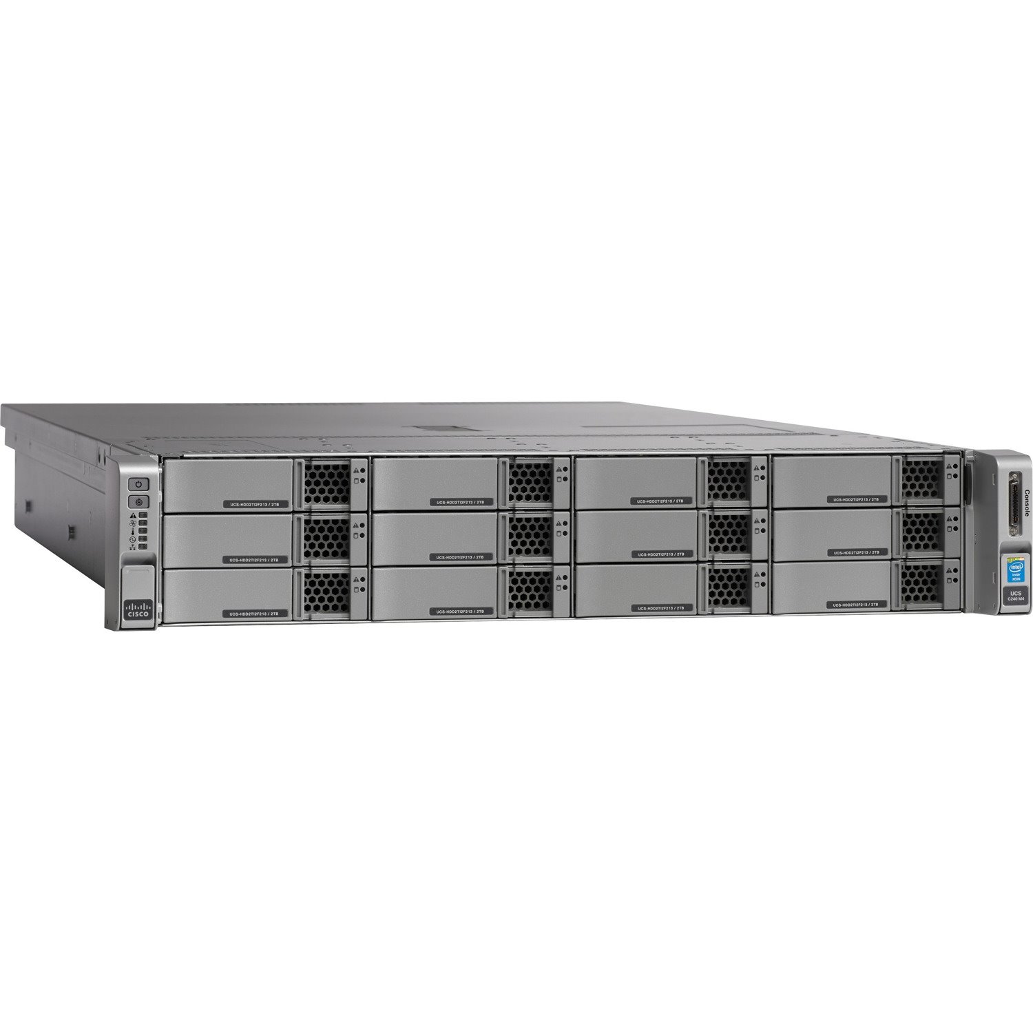 Cisco C240 M4 2U Rack Server - Xeon E5-2650 v4 2.20 GHz - 256 GB RAM - 12Gb/s SAS, Serial ATA Controller