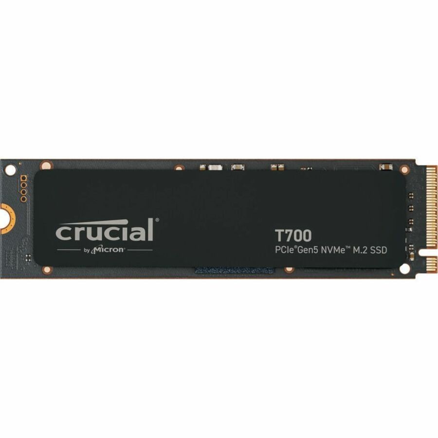 Micron Crucial® T700 4TB PCIe Gen5 X4 NVMe 2.0 M.2 SSD 12400R/11800W(seq)MB/s,1500K/1500K Iops,2400Tb TBW, 1.5M HRS MTTF,[CT4000T700SSD3] 5YR WTY