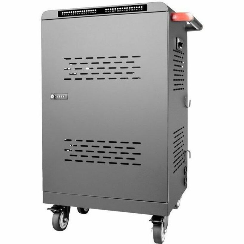 4XEM 32-Port USB-C 2000W Charging Cart