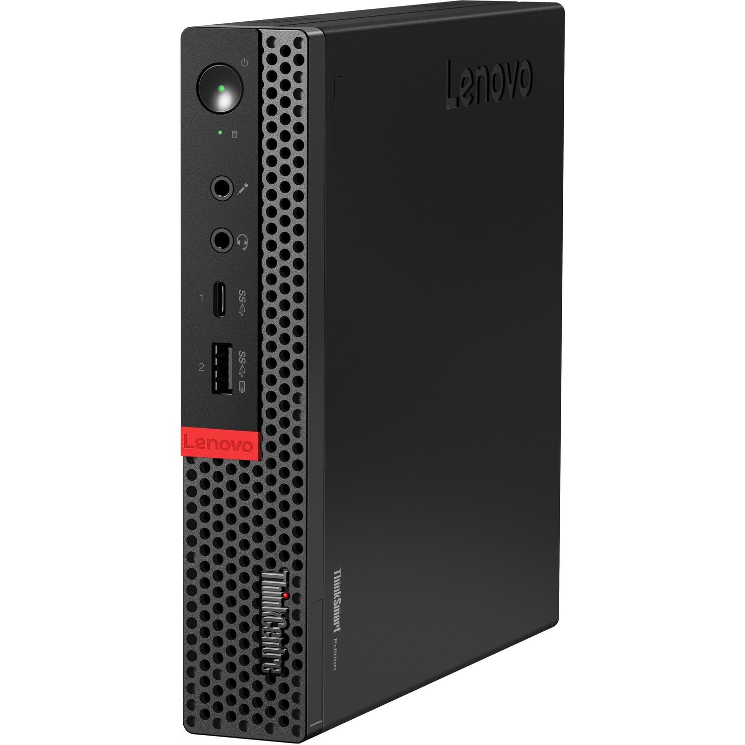 Lenovo ThinkCentre M920q 10V8000AUS Desktop Computer - Intel Core i7 9th Gen i7-9700T - 8 GB - 512 GB SSD - Tiny - Raven Black