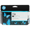 HP 738 Original Inkjet Ink Cartridge - Black - 1 Pack