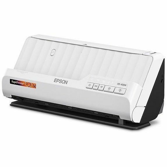 Epson RapidReceipt RR-400W Sheetfed Scanner - 600 dpi Optical