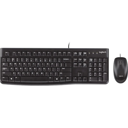 Logitech® MK120 Desktop for EDU - Brown Box