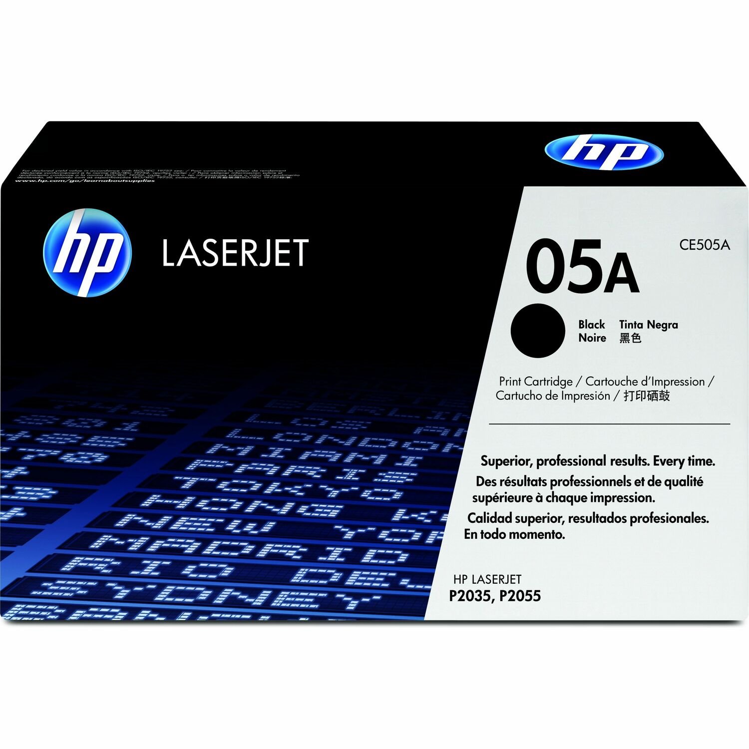HP 05A Laserdruck Tonerkartusche - Schwarz - Original - 1 Each