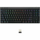Logitech G515 LIGHTSPEED TKL Low Profile Wireless Gaming Keyboard, LIGHTSYNC RGB, Thin Tenkeyless Design, PBT Keycaps, Tactile (Brown) Mechanical Switches, Black