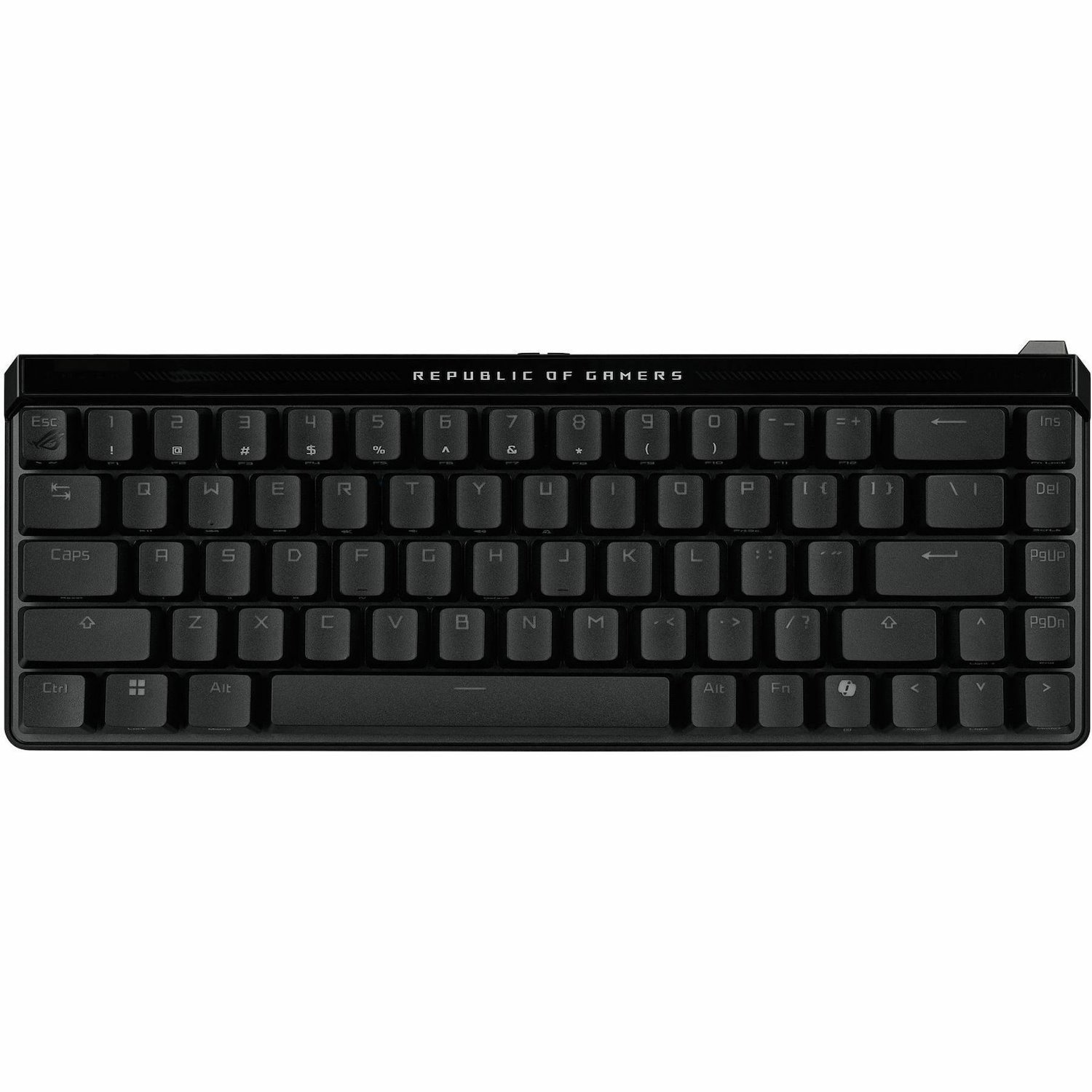 Asus ROG Falchion Ace HFX Gaming Keyboard - Cable Connectivity - USB 2.0 Interface - RGB LED - Black