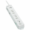 Eaton Tripp Lite Series Safe-IT UL 1363 Medical-Grade Power Strip, 6 Hospital-Grade Outlets, USB Charging, Safety Covers, Antimicrobial, 2 ft. Cord