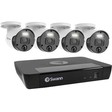 Swann Master-Series 4 Camera 8 Channel NVR Security System - 2 TB HDD