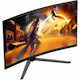 AOC CQ32G4E 32" Class WQHD Curved Screen Gaming LCD Monitor - Black, Red