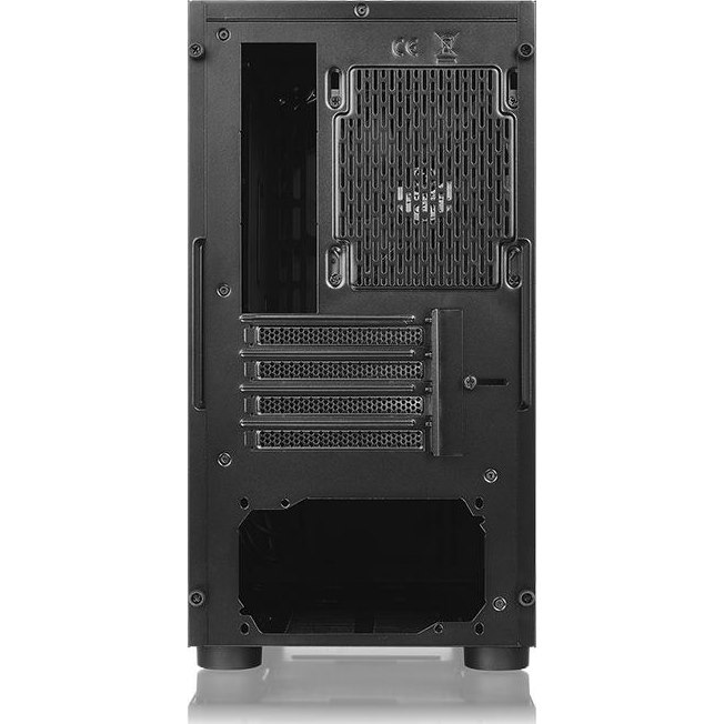 Thermaltake Versa H17 Computer Case - Mini ITX, Micro ATX Motherboard Supported - Micro Tower - SPCC - Black