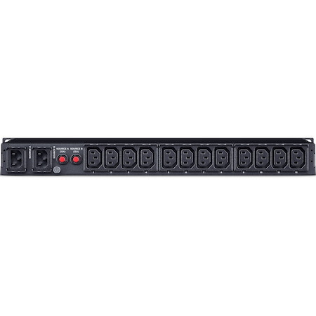 CyberPower PDU24004 Single Phase 200 - 240 VAC 15A Metered ATS PDU